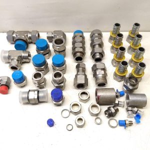 Large Lot Parker / Swagelok 316 Stainless Steel Compression Fittings