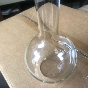 KIMAX 500 ml boiling flask NEW WITH CORK. ID# GM 800103