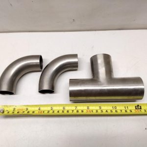 3 Pcs Lot of Hose Coupling Vacuum Fittings
