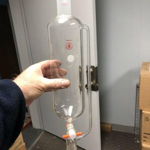LG 1000 ML EQUALIZING FLASK VERY NICE 19/42 TOP AND BOTTOM ID# 300274