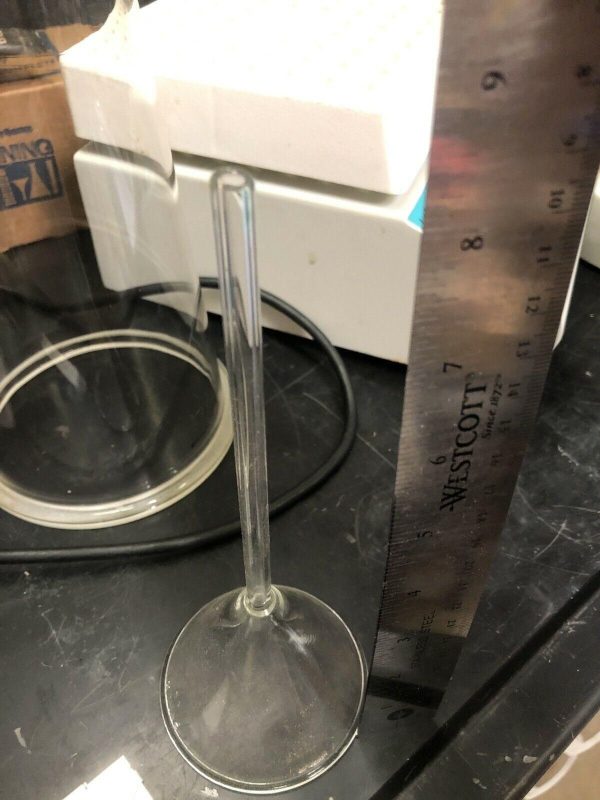 FUNNEL GLASS 8 INCH LONG VERY NICE ID# 300337