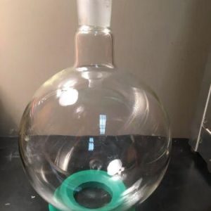 NEW ROTAVAPOR 2000 ML SAMPLE FLASK 24/40 JOINT ID# 300175