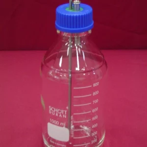 1L Glass Schott Bottle Assembly