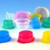 Globe Scientific Cap, Snap, 13mm, PE, for Vacuum and Test Tubes, Lavender Bag/1000 113140L