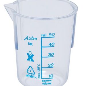 Beaker PMP Tapered 50 mL (50 EA)