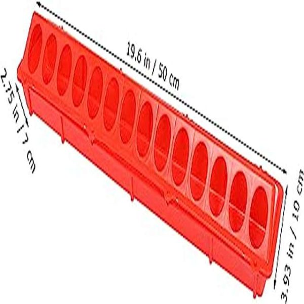 Plastic Flip-Top Feeders | For Brooder Birds