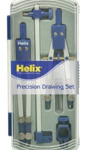 Helix precision drawing set (A44002)