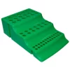 Globe Scientific 4-Way for use with Microtubes 1.5mL tubes and 0.2mL and 0.5mL PCR PP Green 111780G