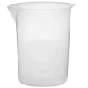 Eisco 5000ml Plastic Beaker Polypropylene - Raised Graduations CH0137G