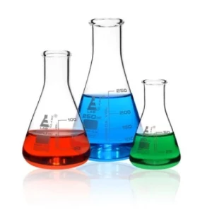Eisco 50ml, 100ml & 250ml - Safety Pack Erlenmeyer Flask Set Borosilicate 3.3 Glass CH196031