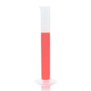 Globe Scientific 250mL Cylinder Measuring Diamond Essentials Class B Graduations Tall Form 3701-250