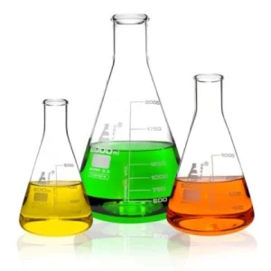 Eisco 500ml, 1000ml & 2000ml Safety Pack Erlenmeyer Flask Set Borosilicate 3.3 Glass CH196033