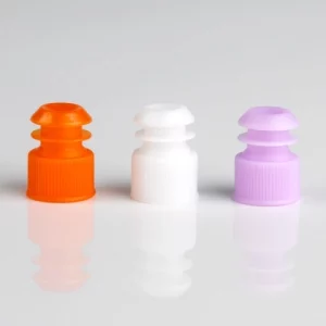 Globe Scientific Cap, Flange Plug, 13mm, Clear Bag/1000 118240C