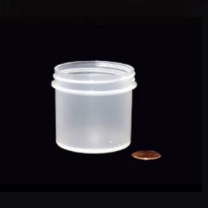 Globe Scientific Jar, Wide Mouth, 90mL (3oz), PP, 58mm Opening, 1 15/16 x 2" CS/432 6375