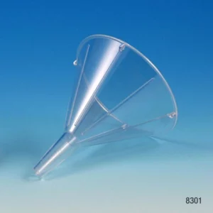 Globe Scientific Funnel, 65mm, PP (uses 12.5cm filter paper) Box/100 8304