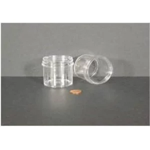 Globe Scientific Jar, Wide Mouth, 90mL (3oz), PS, 58mm Opening, 1 15/16 x 2" CS/432 6374