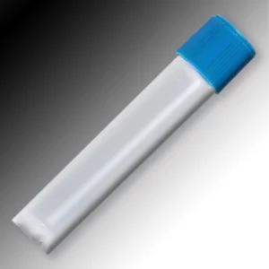 Globe Scientific 3mL, Sample Tube, External Threads, PP, Round Bottom, Self-Standing BAG/1000 6033