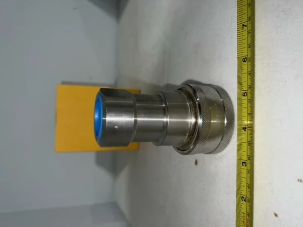 (6) 1-1/2" Unused Hydraulic Quick Connect Hose Coupling: 316 Stainless Steel, Female
