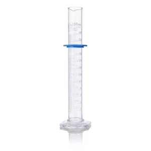 Globe Scientific 250mL Graduated Cylinder Globe Glass Class A Each 8300250