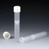 Globe Scientific 5mL Tube, False Bottom, 16 x 97mm with Threads, PP, Natural, Bulk CS/1500 5527B