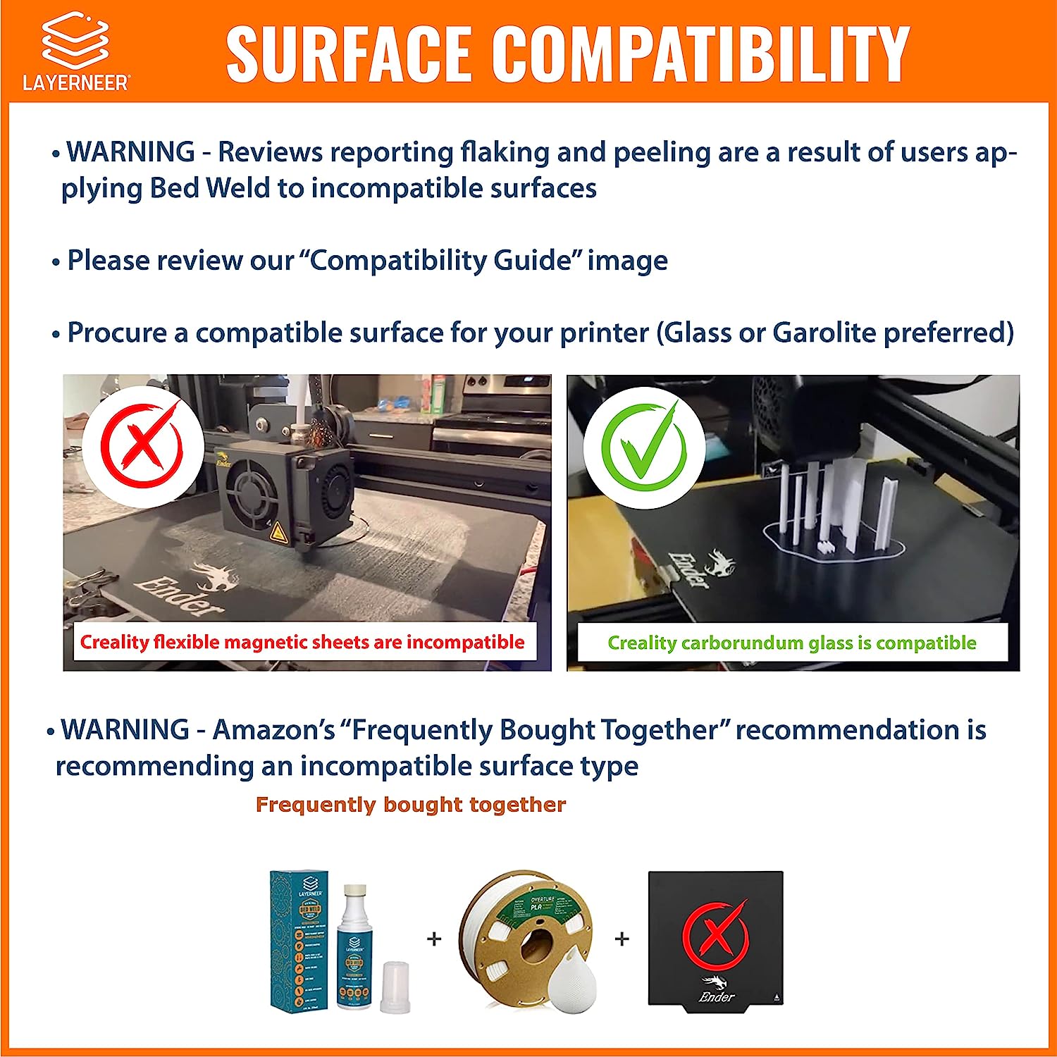 3D Printer Adhesive Glue Bed Weld Original, Strong Grip Reduces Warping for ABS, ASA, PLA, and PETG Filament on Heated Build Plates, 118ml, 4 fl oz - Image 5