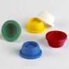 Globe Scientific Cap, Plug, 16mm, TPE, for Vacuum and Test Tubes, GREEN Bag/1000 113151G