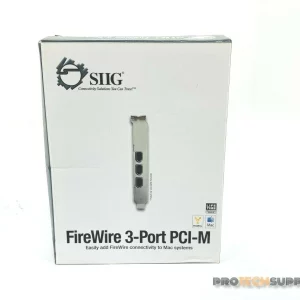 SIIG FireWire 3-Port PCI Adapter Card Three Extern