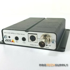 Axis 250S MPEG-2 Video Server 0159-011-01 Warrant