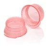 Globe Scientific Cap, Snap, 16mm, PE, for 16mm Glass and Evacuated Tubes, Red Bag/1000 113144R