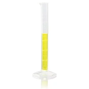 Globe Scientific 10mL Cylinder Measuring, Diamond Essentials, Class A, PMP, Tall Form 3705-10