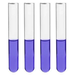 Eisco 7mL, 12x100mm 100PK Test Tubes Rimless - Light Wall 1mm Thick - Borosilicate 3.3 Glass CH0718L
