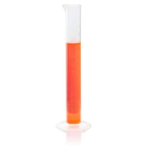 Globe Scientific 250mL Cylinder Measuring, Diamond Essentials, Class B, PMP, Tall Form 3703-250