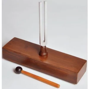 United Scientific 341.3 HZ (F') Resonance Box with Tuning Forks TFRB341