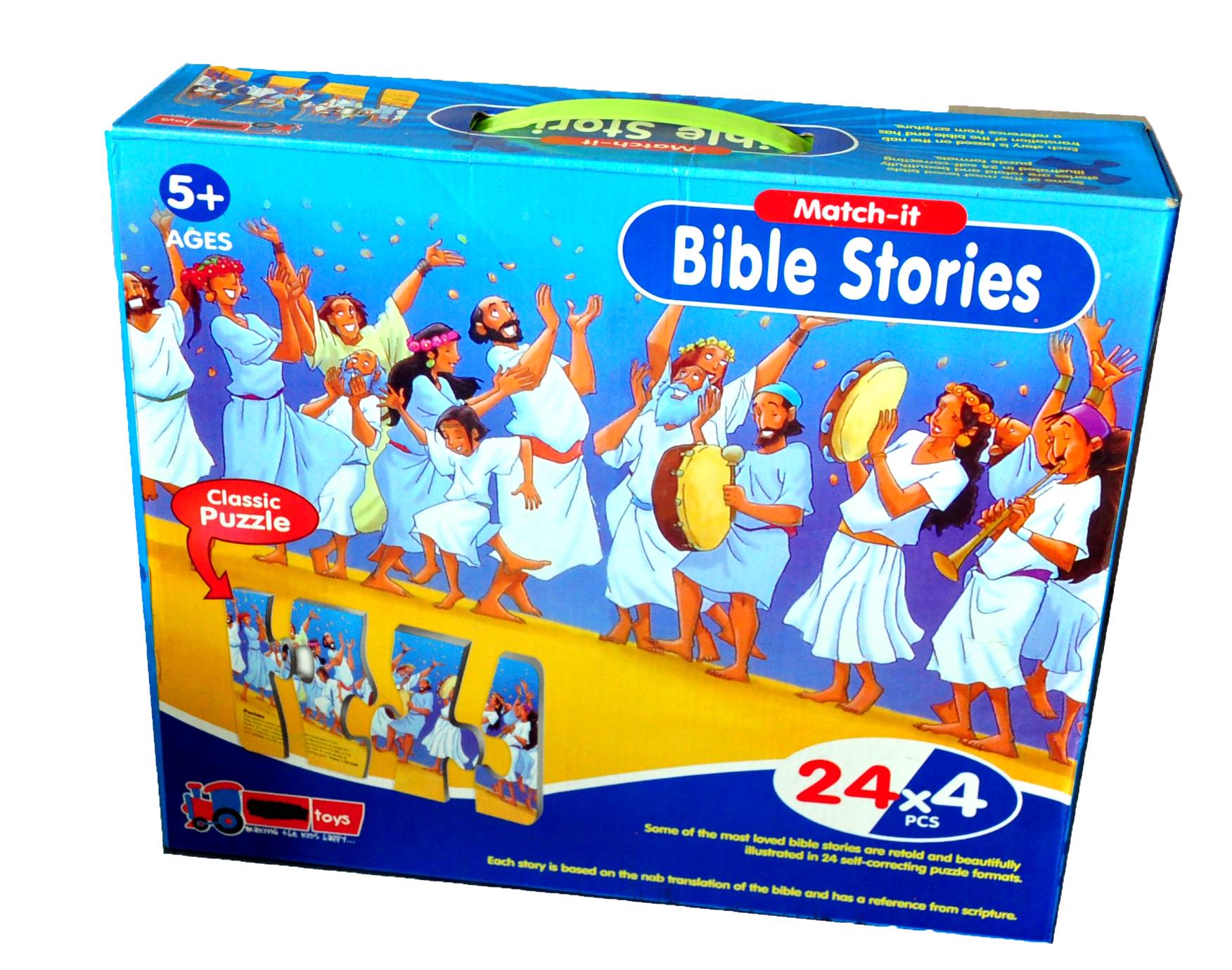 Bible Stories 24 x 4Pcs