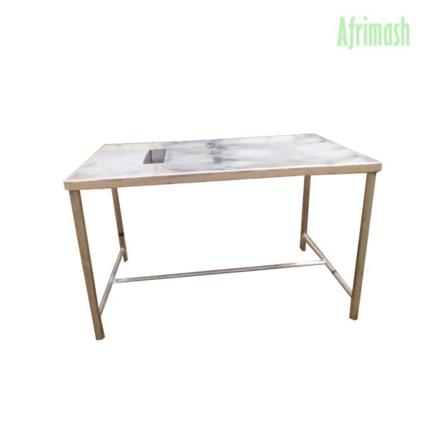 Evisceration Table (For Poultry Processing | 8ft x 4ft x 4ft)