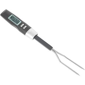 Meat Thermometer Fork BBQ Fork with Thermometer Digital BBQ Fork Thermometer Digital Cooking Fork Instant Read Fork for Kitchen, Grilling, Smoker, Barbecue, Turkey