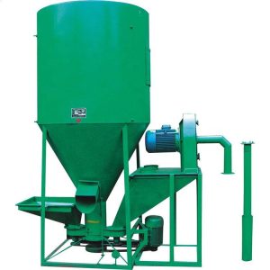 Feed Mill Crusher | Mechanical Vertical Mixer |Electric With Electric Motor (1 Ton Capacity)