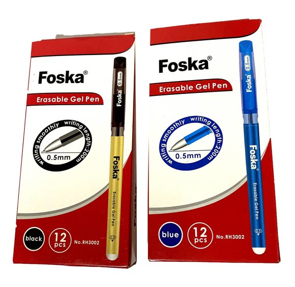 Foska Eraseable Gel Pen 0.5mm