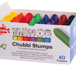Chubbi Stumps Crayons- Pack of 40