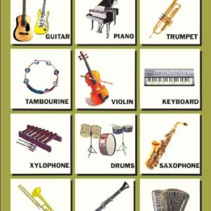 Wall Chart: Musical Instruments
