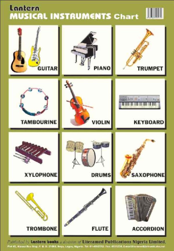 Wall Chart: Musical Instruments