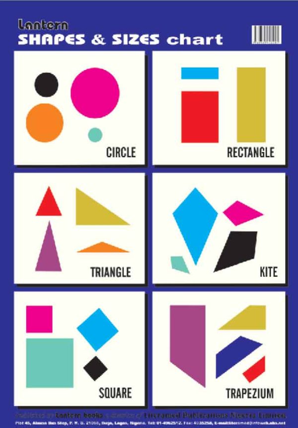 Wall Chart: Shapes and Sizes