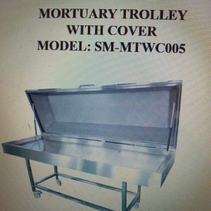 Mortuary Trolley with Cover Model SM-MTWC005