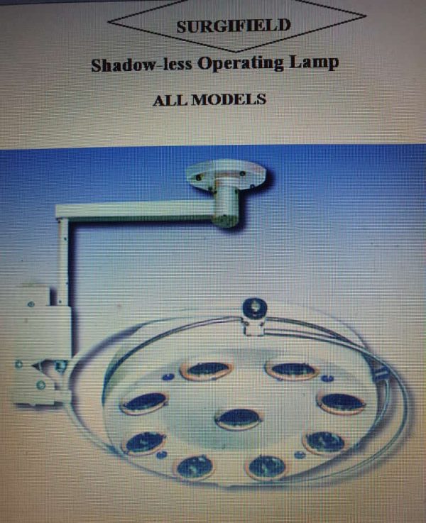 Shadow-less Operating Lamp ALL MODELS