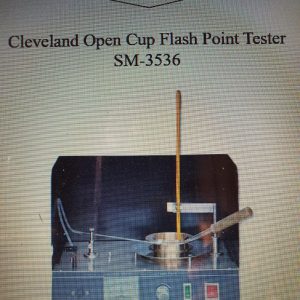 Cleveland Open Cup Flash Point Tester SM-3536