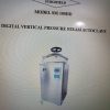Digital Vertical Pressure Steam Autoclave Model SM-100HD