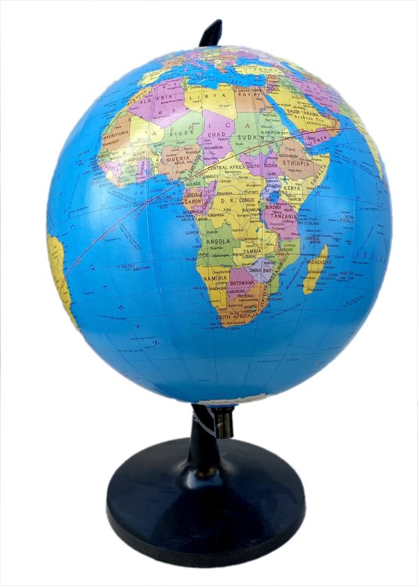 World Globe Metal Big