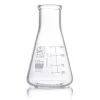 Globe Scientific 125mL Erlenmeyer Flask Globe Glass Wide Mouth 12/Box 8410125