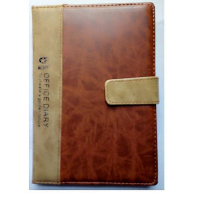 A5 Office Diary Notepad with button