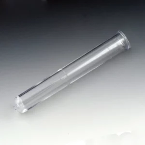 Globe Scientific Test Tube, 12 x 86mm (5mL), PS, with Rim Bag/1000 113010